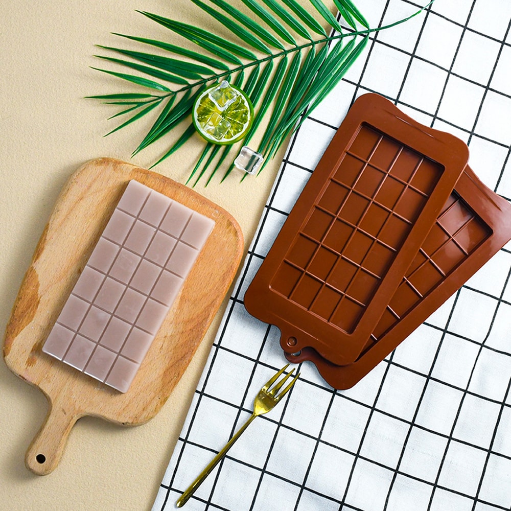 HighQuality Square Silicone Chocolate Molds Cavity Food Grade Cake Molds Ecofriendly DIY Candy Tool 3