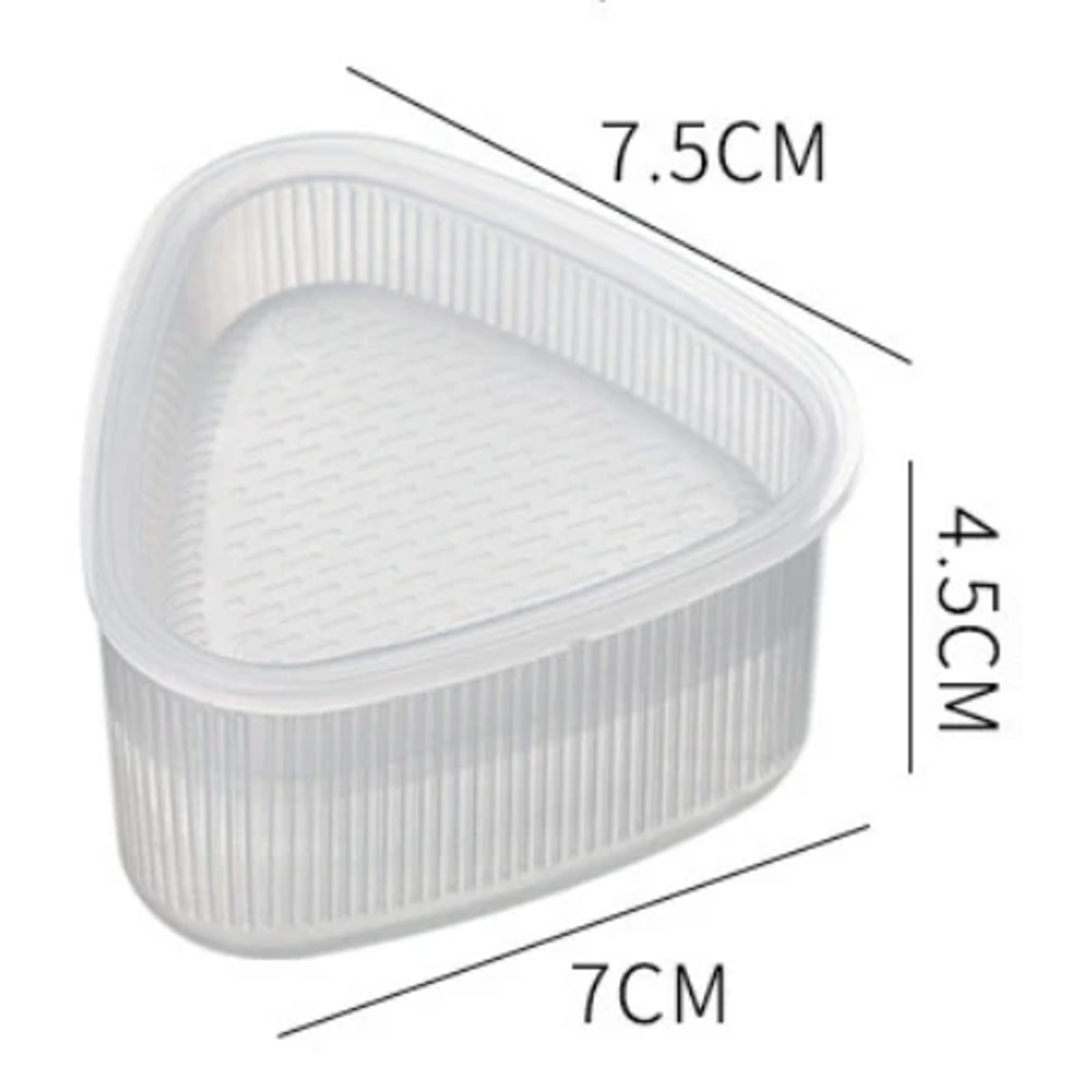 Transparent Plastic Onigiri Mold Set Style Onigiri And Sushi Mold Set Cartoonthemed Onigiri Molds F 6