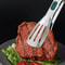 New Stainless Steel Food Tongs BBQ Meat Salad Bread Clip Barbecue Grill Buffet Clamp Nonslip Tong C 3