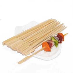 bamboo skewer meat skewer for bbq, disposable barbecue skewer, spicy hot pot skewer, fruit skewer fork for grilling