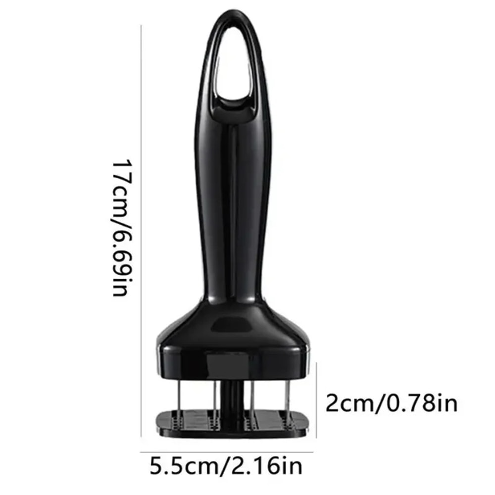 Stainless Steel Needle Automatic Rebound Hammer Meat Floss Needle Kitchen Steak Tendon Puncture Dev 7