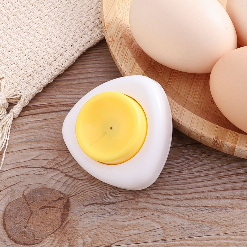Stainless Steel Needle Egg Maker, Plastic Base Manual Boiled Egg Punching Machine, Kitchen Small Tool, Egg Pricker Whisk