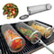 HighQuality Circular Stainless Steel Rolling BBQ Basket Sturdy Wire Mesh Cylinder Ideal For Outdoor 0