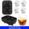 Skull Ice Block Mold Skull Shape Whiskey Ice Block Silicone Skull Ice Grid Creative Ice Model For B