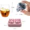 Skull Ice Block Mold Skull Shape Whiskey Ice Block Silicone Skull Ice Grid Creative Ice Model For B