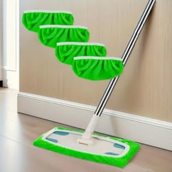 mop cloth, reusable, washable ultra-fine fiber, suitable for hardwood and tile flooring eco-friendly cleaning cloth set