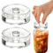 Fermented Glass Weight with Handle, Heavy Fermenting Weights for Kitchen Gadget, Sealed Cheeseits Fermentation Household