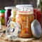Fermented Glass Weight with Handle, Heavy Fermenting Weights for Kitchen Gadget, Sealed Cheeseits Fermentation Household