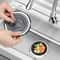 Kitchen Silicone Sink Filter, Anti-Clogging Food Waste Strainer, Hair Catcher Water Stopper for Sewer Bathroom Accessory