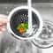 Kitchen Silicone Sink Filter, Anti-Clogging Food Waste Strainer, Hair Catcher Water Stopper for Sewer Bathroom Accessory