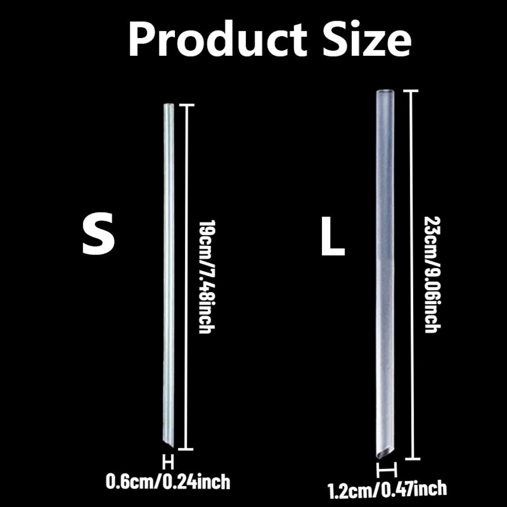 Disposable Straws Transparent Individually Packaged Perfect For Home Parties Milk Tea Juice Milksha 1