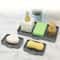 Sink Silicone Tray With Drain Soap Sponge Storage Holder Countertop Sink Scrubber Brush Soap Storag 2