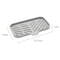 Sink Silicone Tray With Drain Soap Sponge Storage Holder Countertop Sink Scrubber Brush Soap Storag 7