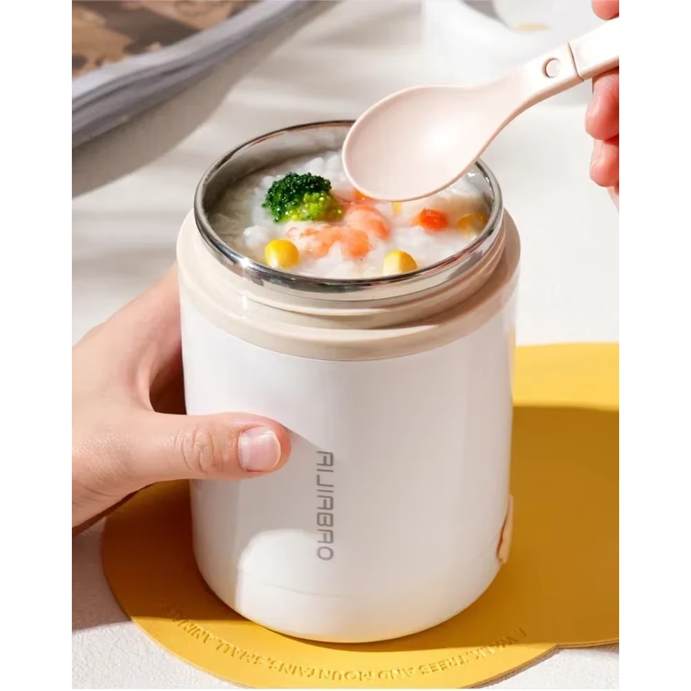 USB Electric Heating Lunch Box Portable Picnic Food Warmer Stainless Steel Food Heater For Milk Dri 0