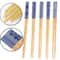 Natural Bamboo Chopsticks Pairs Wooden Reusable Tableware Traditional Handmade Retro Gift 1