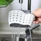 Adjustable Kitchen Sink Draining Hanging Basket Soap Sponge Shelf Faucet Holder Rubber Sink Bag Acc 3