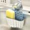 Adjustable Kitchen Sink Draining Hanging Basket Soap Sponge Shelf Faucet Holder Rubber Sink Bag Acc 4