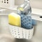 Adjustable Kitchen Sink Draining Hanging Basket Soap Sponge Shelf Faucet Holder Rubber Sink Bag Acc 4