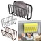 Sink Sponge Rack, Drain Storage Shelf, Stainless Steel Kitchen Organizer Holder for Wire Ball and Rag