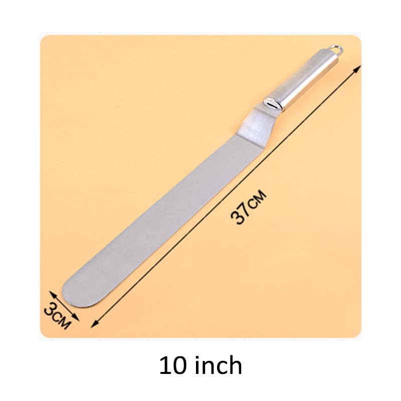 Stainless Steel Baking Pastry Tools Portable Cream Spatula Cake Butter Kitchen Pastry Cake Decorati 7