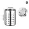 Stainless Steel Cutlery Holder, Chopstick Storage Organizer, Spoon Fork Drainer, Kitchen Storage Basket, Container