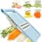 Mandoline Slicer for Kitchen, Multi Blade Vegetable Slicer, Potato Cutter, Potato Chip Vegetable Cutter