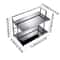 Double-Layer Desktop Storage Rack, Multifunctional Acrylic Kitchen Organizer, Cup Holder, Coffee Cup Storage Rack