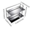 Double-Layer Desktop Storage Rack, Multifunctional Acrylic Kitchen Organizer, Cup Holder, Coffee Cup Storage Rack