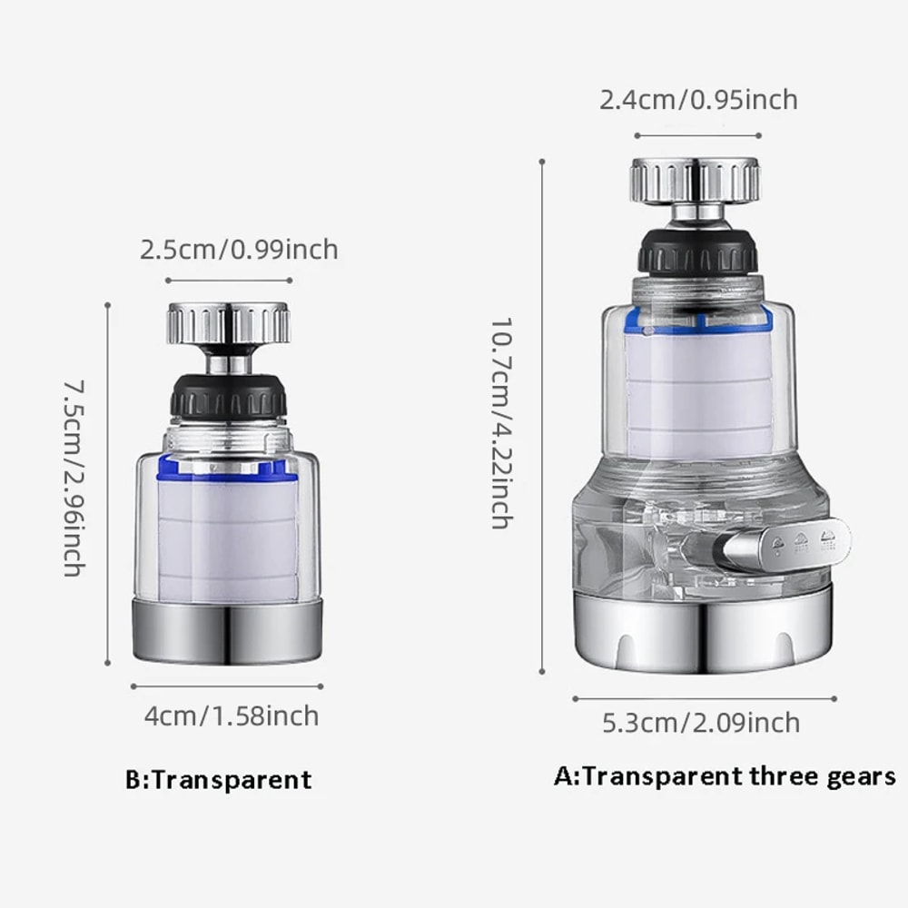 Water Purifier Filter Tap For Kitchen Bathroom Shower Household PP Cotton High Density Universal Fi 5