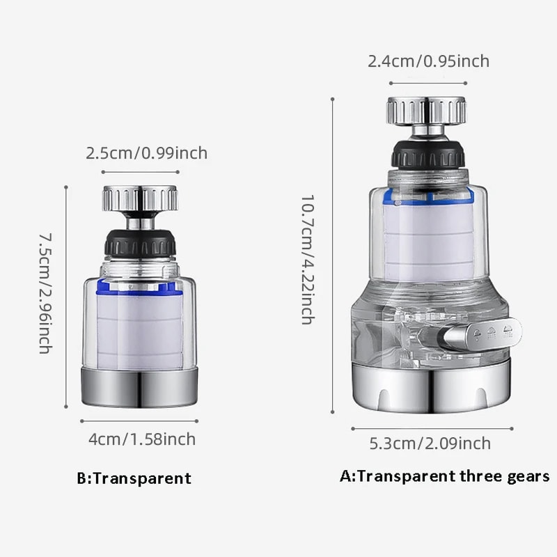 Water Purifier Filter Tap For Kitchen Bathroom Shower Household PP Cotton High Density Universal Fi 5