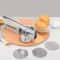 Stainless Steel Masher RicerPress, Perfect for Mashed Potatoes, Crushing Puree, Fruit, Vegetable Squeezer, Juicer Press