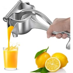 manual juicer, premium quality metal alloy squeezer, detachable heavy duty citrus extractor tool, fruit juice squeezer