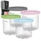Kitchen Summer Storage Ice Cream Cups Ice Cream Storage Jars With Sealed Lids Summer Kitchen Suppli 0