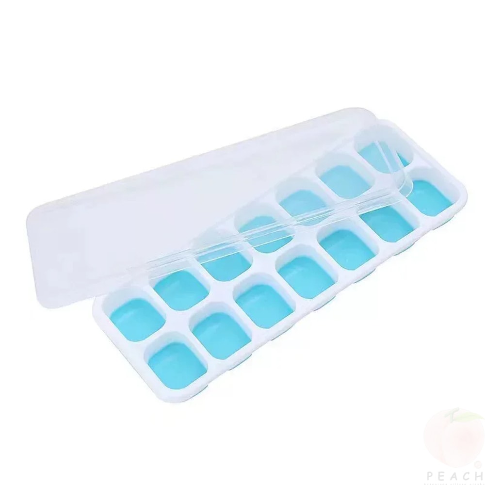 Ice Cube Tray Silicone Mold, Square Ice Cube Tray Maker, Non-toxic Durable Ice Blocks for Bar Pub Wine, Ice Cube Mold