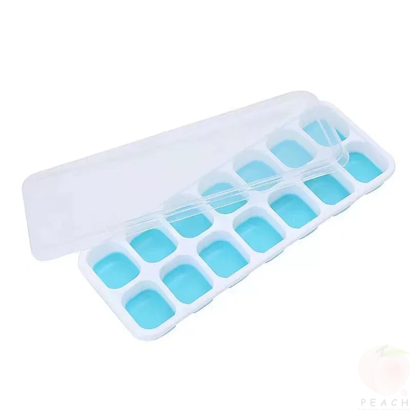 Ice Cube Tray Silicone Mold, Square Ice Cube Tray Maker, Non-toxic Durable Ice Blocks for Bar Pub Wine, Ice Cube Mold