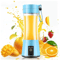Portable Juicer Fruit Smoothie Electric Blender, Mini Juice Cup, USB Charging Blender for Travel and Fitness Use