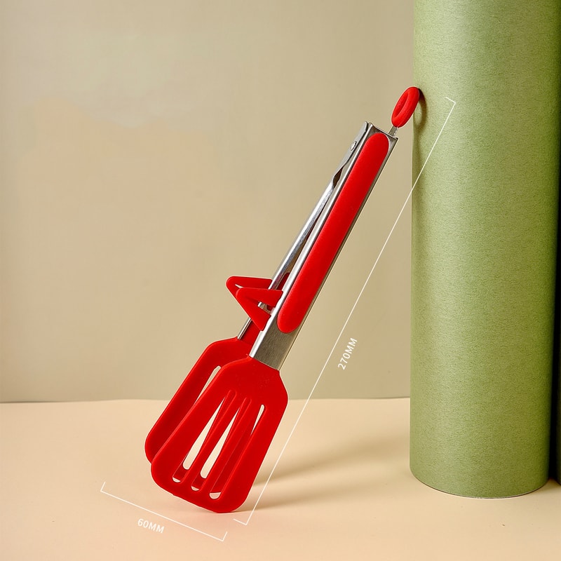 Stainless Steel Food Tong Kitchen Tong With Silicone NonSlip Cooking Clip For BBQ Grill Salad Kitch 8