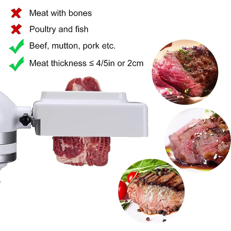 Meat Tenderizer Attachment For KitchenAid Stand Mixers Mixer Accessories Durable Meat Tenderizer Fo 2