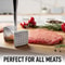 Meat Tenderizer Hammer with Comfortable-Grip Handle, Zinc Alloy Meat Mallet Pounder for Kitchen, Durable Meat Tenderizer