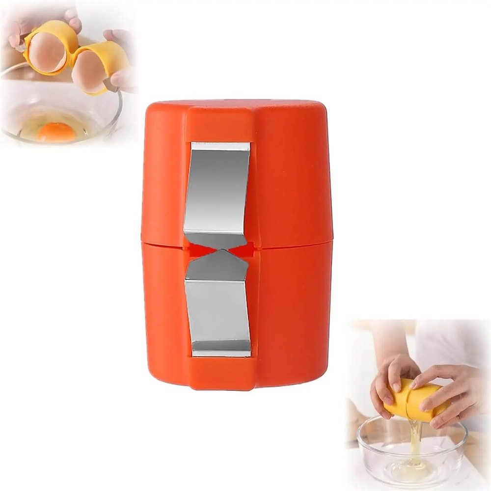 Multifunctional Egg Shell Opener Handheld Egg Cracker Eggshell Cutter Tool For Easy Raw Egg Separat 6