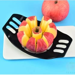 stainless steel apple-cutter, slice apples in seconds, stainless steel apple cutter