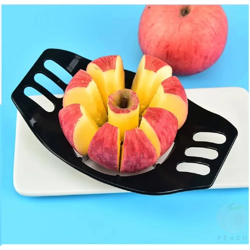 Stainless Steel Apple-Cutter, Slice Apples in Seconds, Stainless Steel Apple Cutter