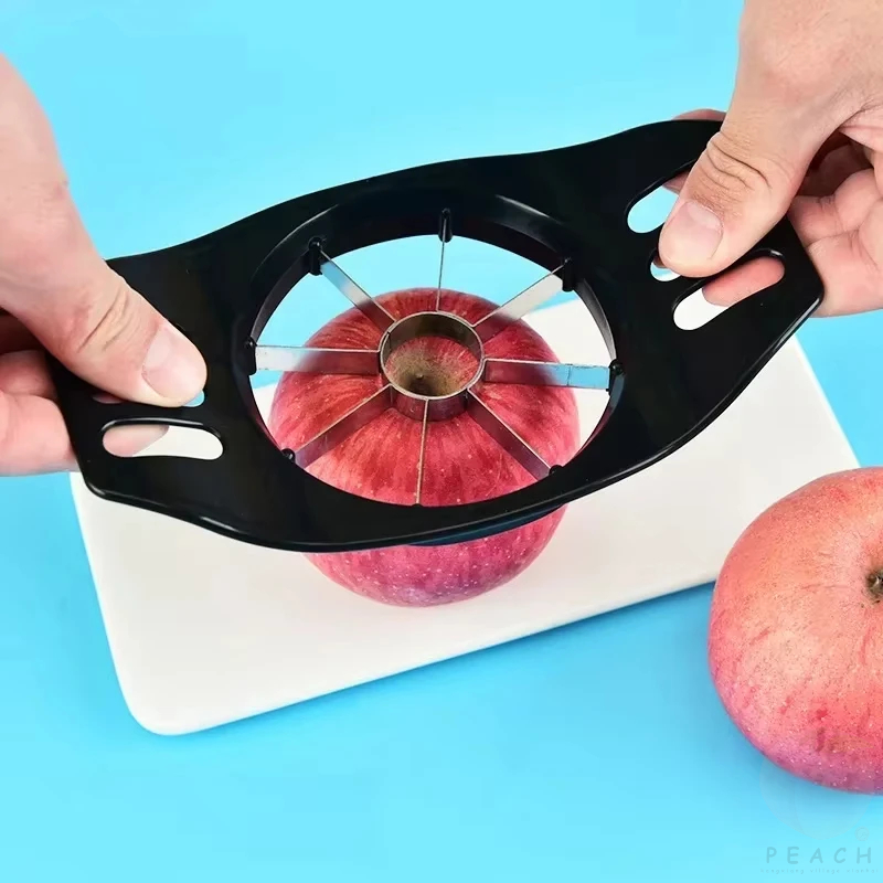 Stainless Steel Apple-Cutter, Slice Apples in Seconds, Stainless Steel Apple Cutter