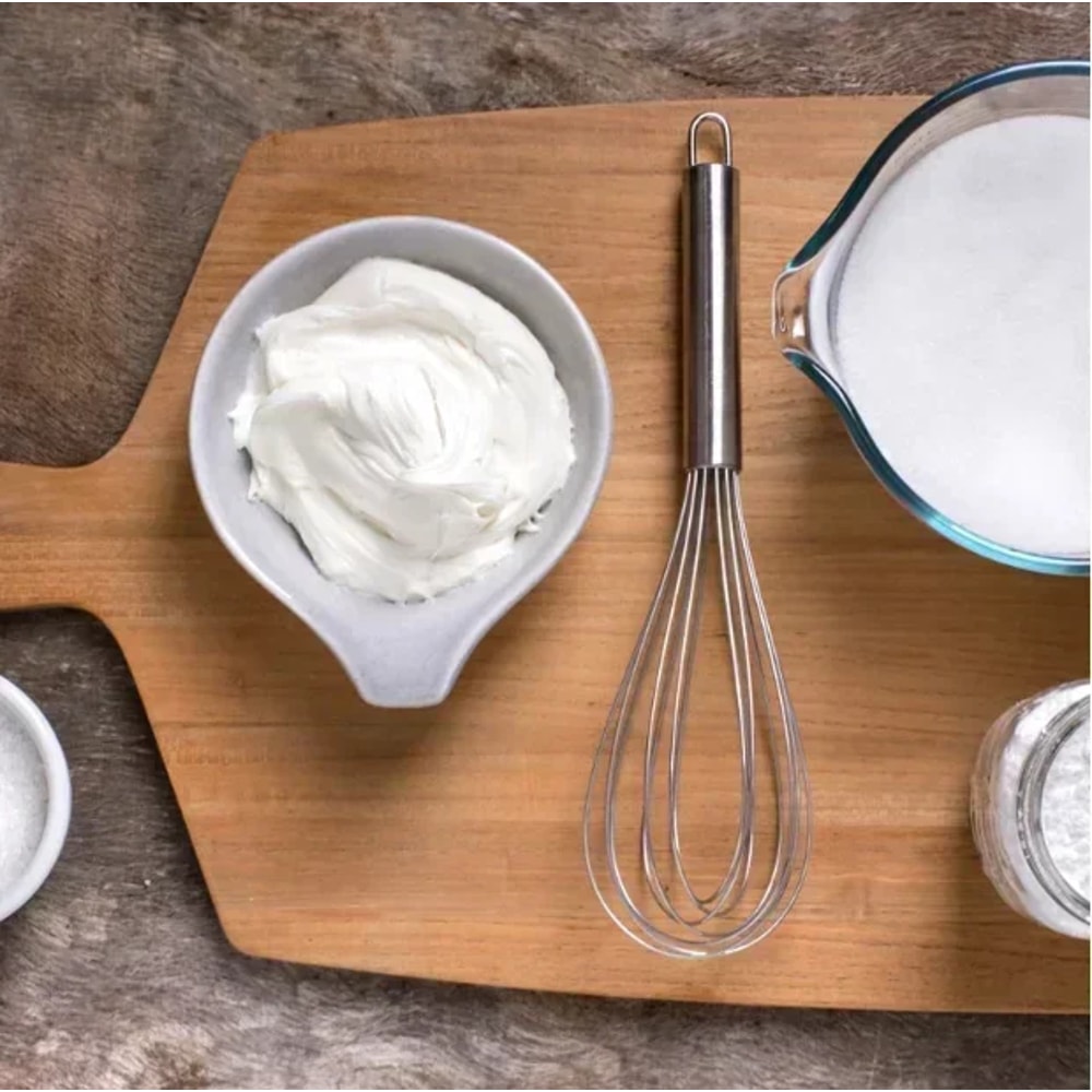 Manual Egg Beater Stainless Whisk Kitchen Wire Balloon Whisk Milk Egg Beater Egg Mixing Mixer Tools 2