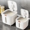 Insect Proof, Moisture Proof Rice Box, Grain Sealed Jar, Kitchen Storage Container with Lid, Airtight, Durable Kitchen
