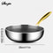 Stainless Steel Frying Pan Wok Nonstick Cooking Pot Honeycomb Steak Pan Gas Stove InductionCompatib 8