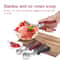 Ice Cream Scoop Stainless Steel Cookie Dough Spoon Fruit Potato Watermelon Digging Ball Spring Hand 1