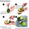 Stainless Steel Avocado Slicer Cutter Peeler Thin Slices Tool Fruit Cutter Dishwasher Safe 1