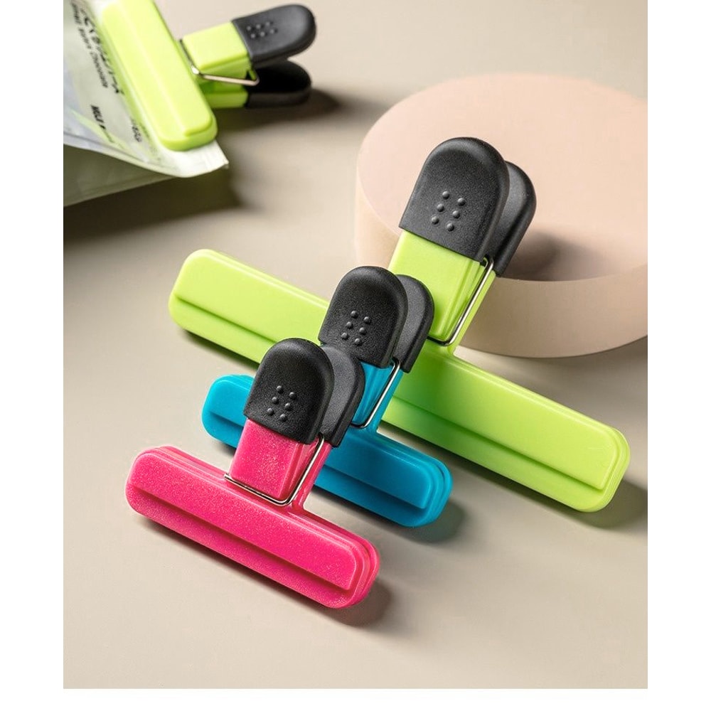 Multi Purpose Sealing Clip, Durable Kitchen Snack Holder, Food Bag Clip Storage Organizer, Moisture-proof Leak Proof