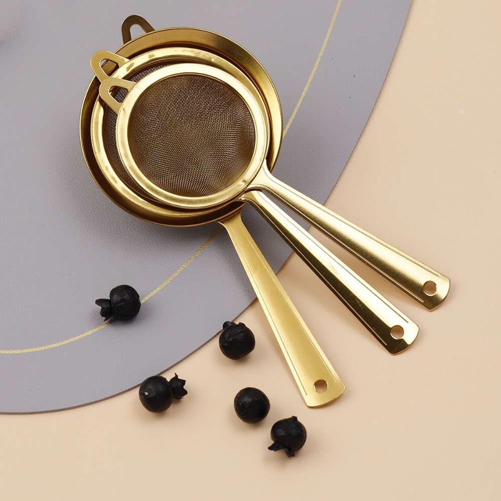 New Stainless Steel Matcha Sifter Very Fine Mesh Rust-Proof Tea Strainer Easy to Clean Small Food Sifters for Kitchen